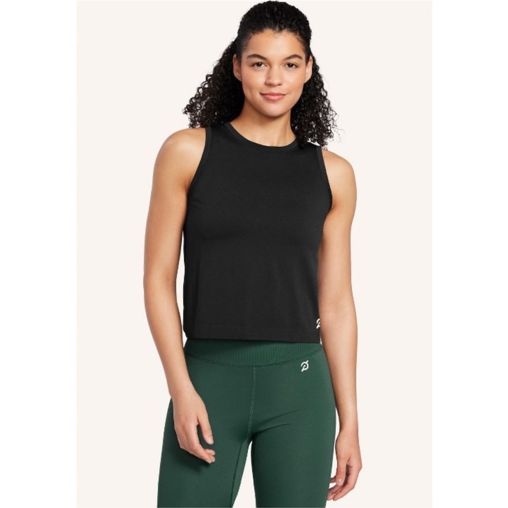 Peloton Women's Seamless Muscle Tank, Black, XS/S new